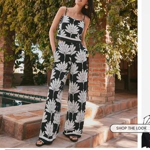 Loft Palm Linen Matching Set